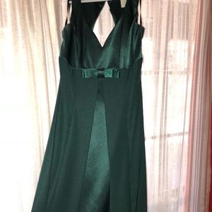 Emerald Green Evening Gown